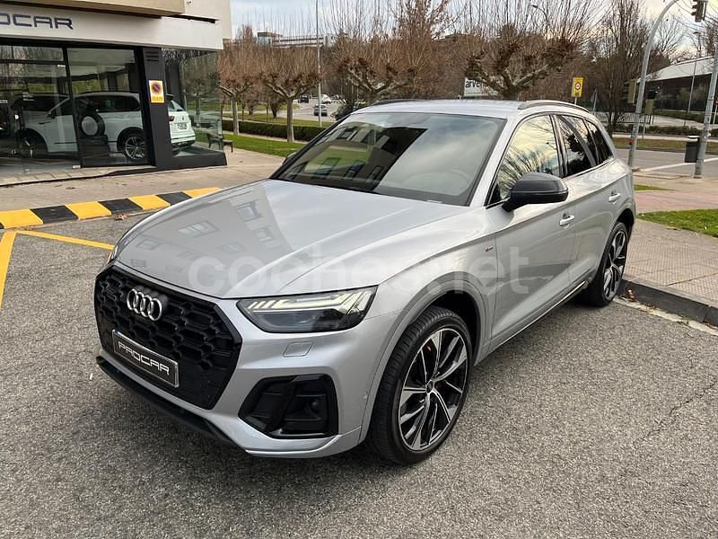 Usado Audi Q5 S-Line 204 CV (150 kW) 2021 Gris / plata SUV