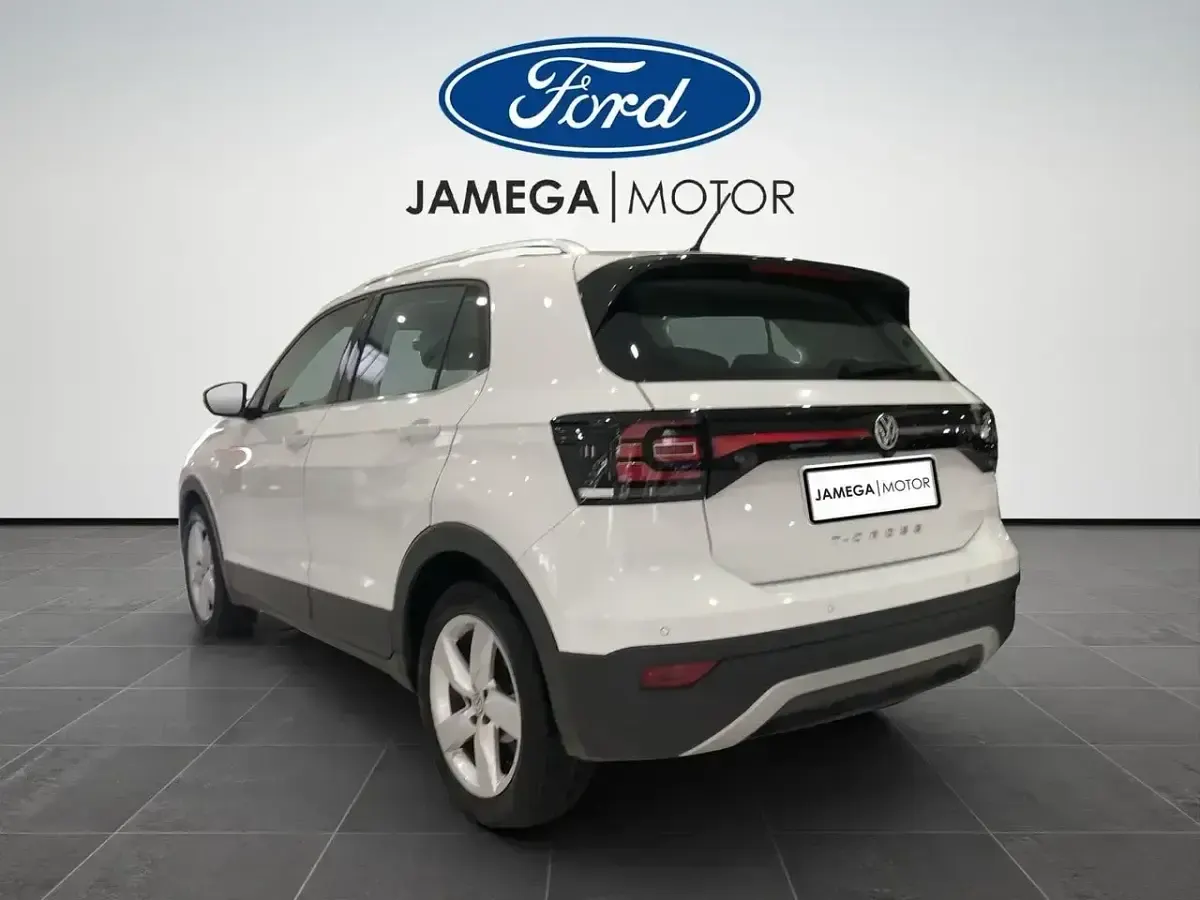 Usado VW T-Cross Sportline 115 CV (84 kW) 2019 Blanco SUV