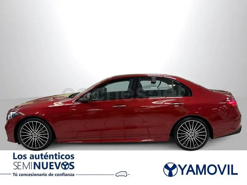 Usado Mercedes C200 204 CV (150 kW) 2022 Rojo Berlina
