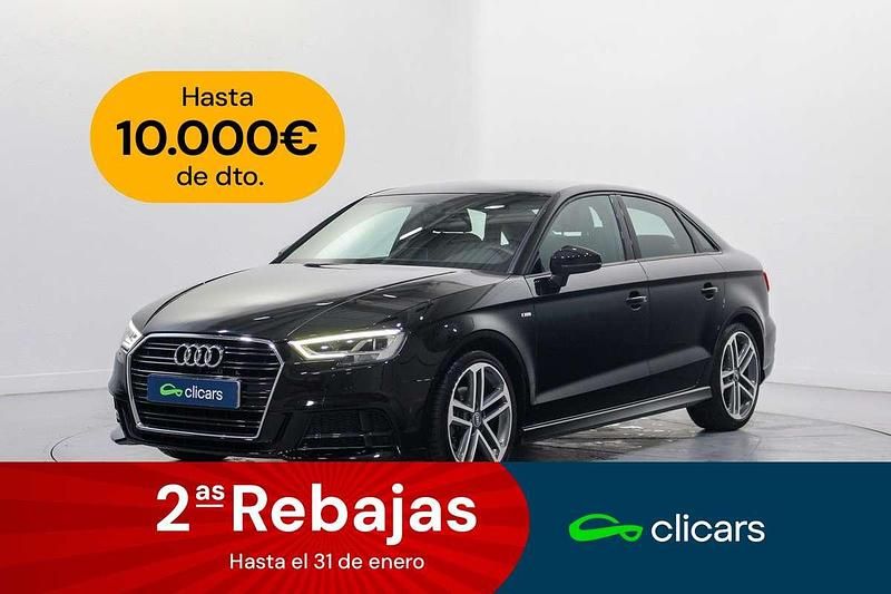 Negro Usado 2017 Audi A3 S-Line Berlina | 17.090 € (Precio justo) - Imagen 1/4