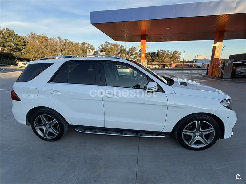 Usado Mercedes GLE250 204 CV (150 kW) 2016 Blanco SUV