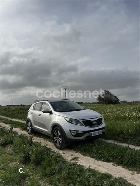 Usado Kia Sportage 136 CV (100 kW) 2010 Gris / plata SUV
