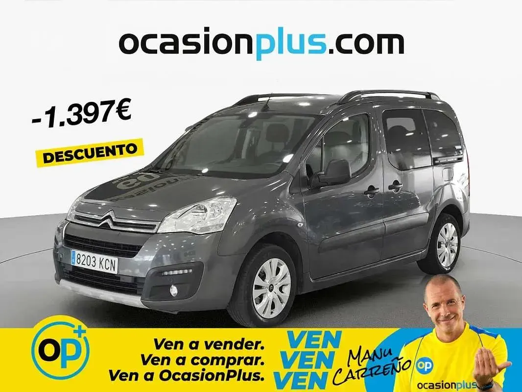 Usado Citroën Berlingo 120 CV (88 kW) 2017 Monovolumen