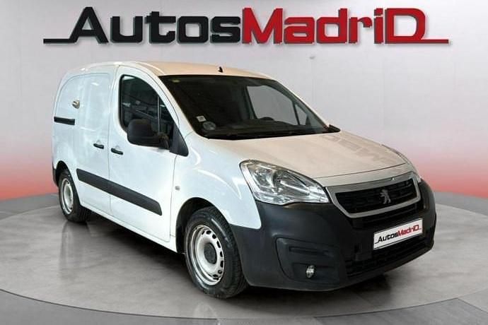 Blanco Usado 2018 Peugeot Partner Premium Van | 8990 € (Buen precio) - Imagen 1/4
