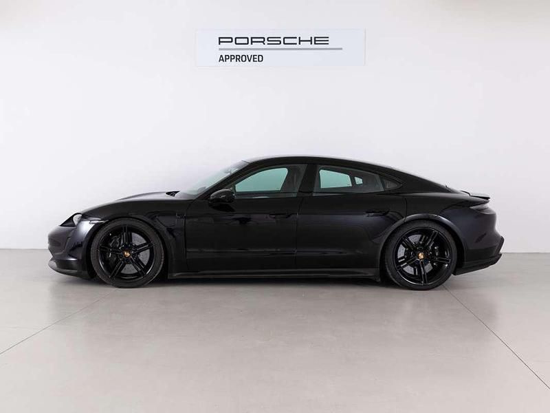 Usado Porsche Taycan Turbo S 559 kW (761 CV) 2022 Negro Berlina