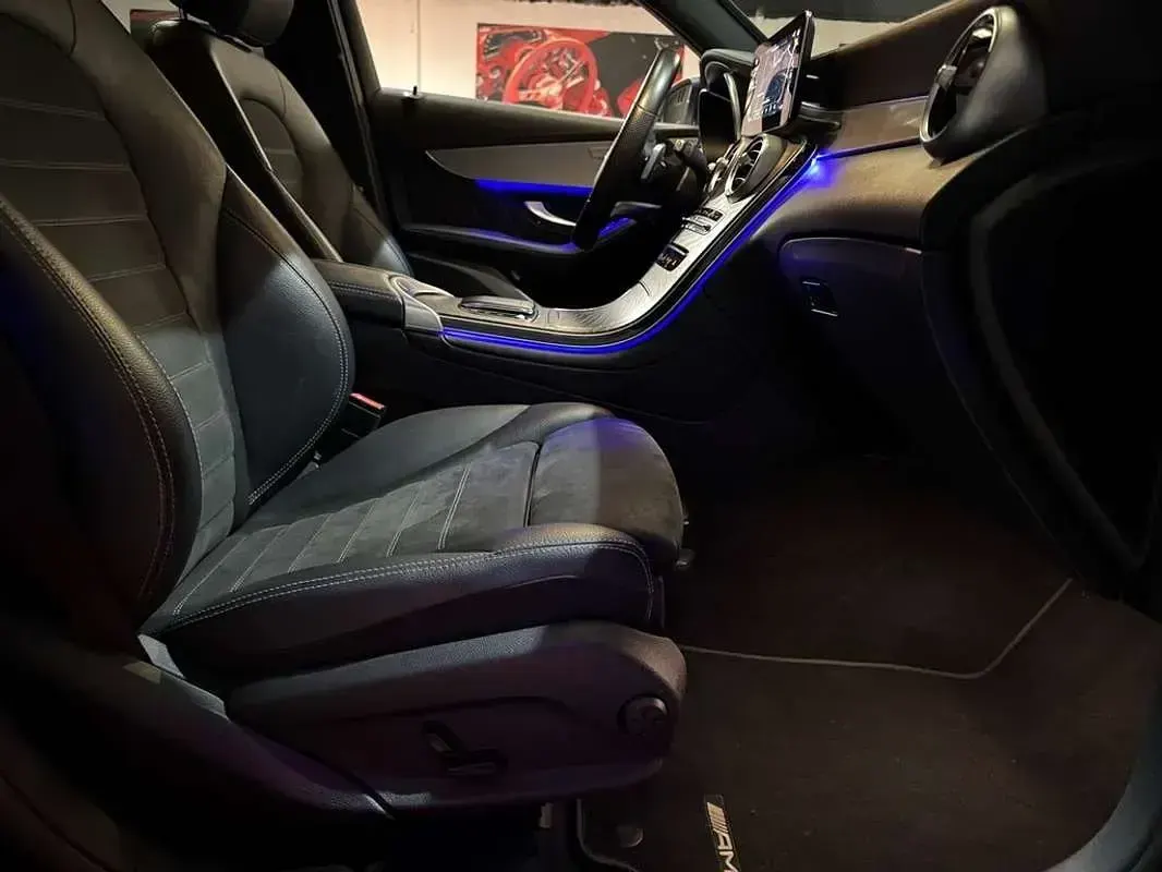 Usado Mercedes GLC220 194 CV (142 kW) 2022 Negro SUV