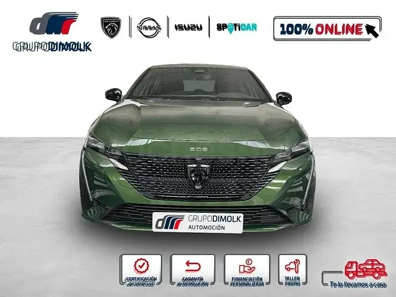 Usado Peugeot 308 GT 225 CV (165 kW) 2021 Verde Berlina