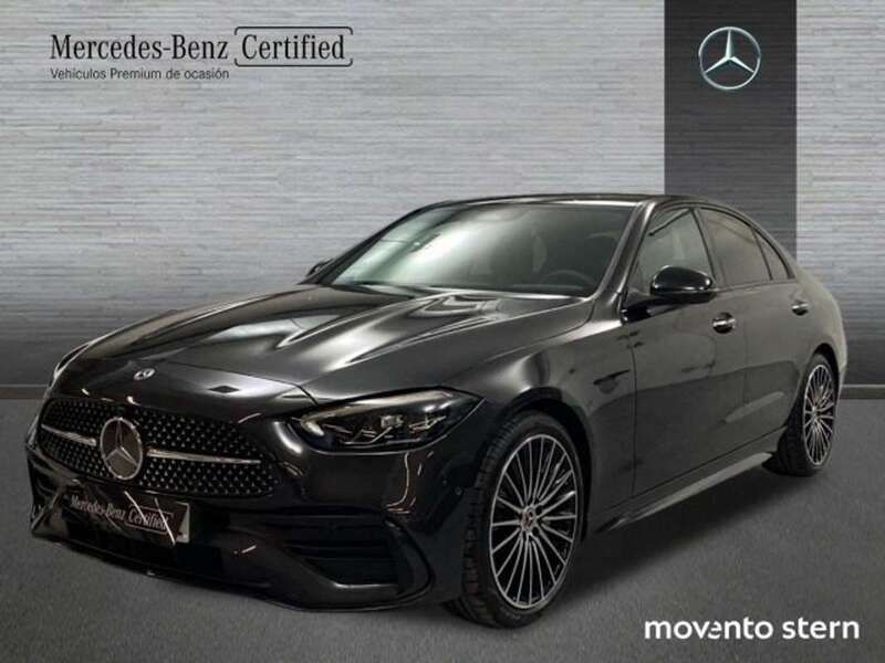 Gris grafito Nuevo 2024 Mercedes C200 AMG line Berlina | 50.900 € (Precio justo) - Imagen 1/4