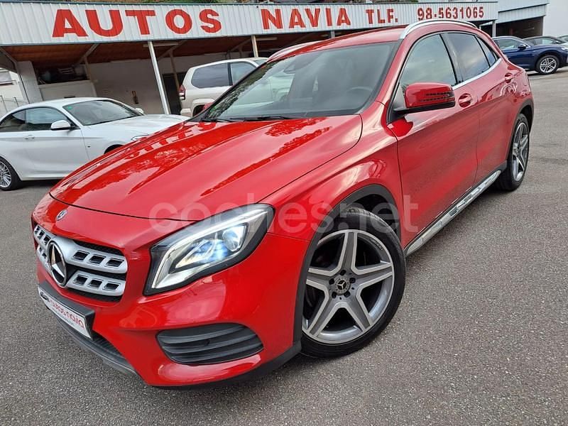 Usado Mercedes GLA200 136 CV (100 kW) 2019 Rojo SUV