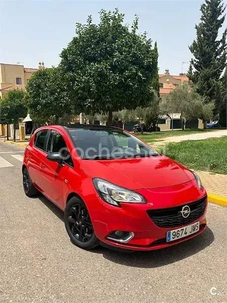 Usado Opel Corsa Color Edition 90 CV (66 kW) 2016 Rojo Utilitario