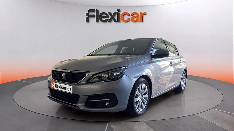 Usado Peugeot 308 Style 131 CV (96 kW) 2020 Gris Utilitario