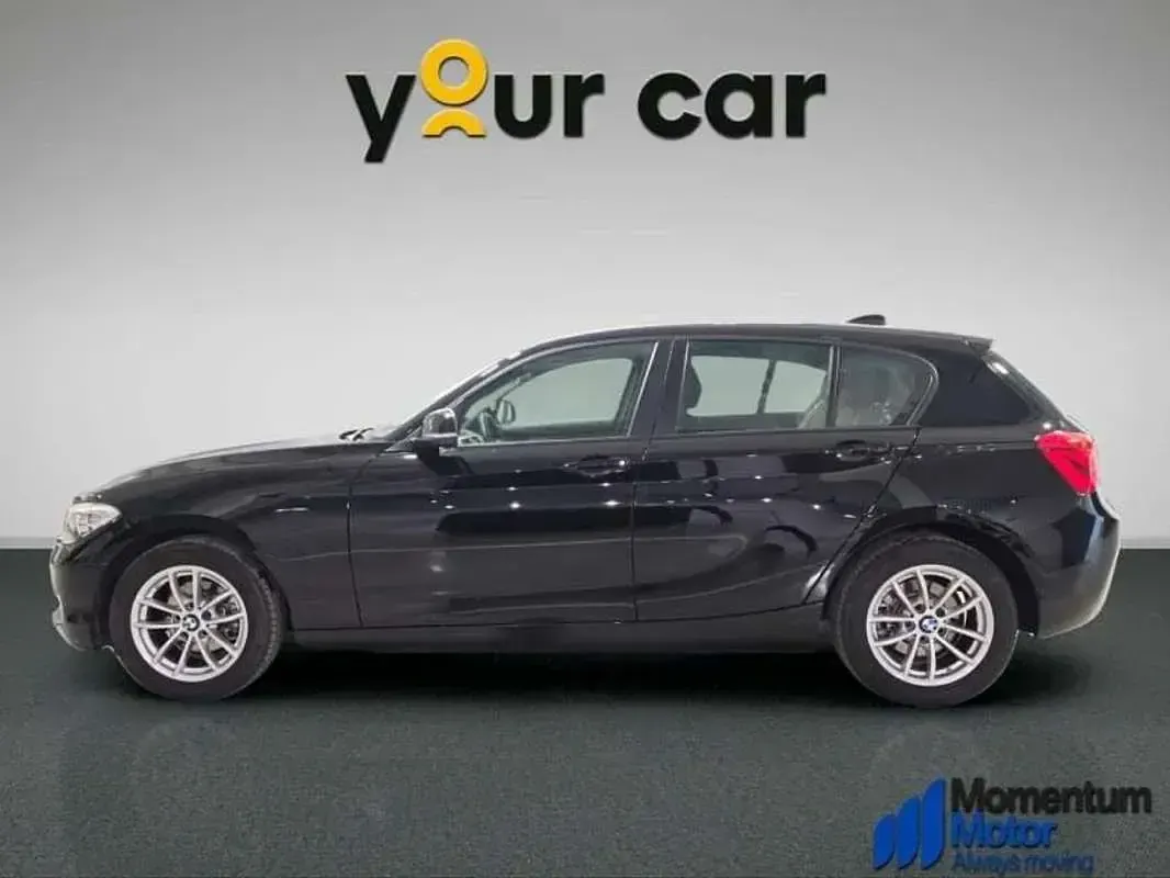 Usado BMW 116 109 CV (80 kW) 2018 Negro Utilitario