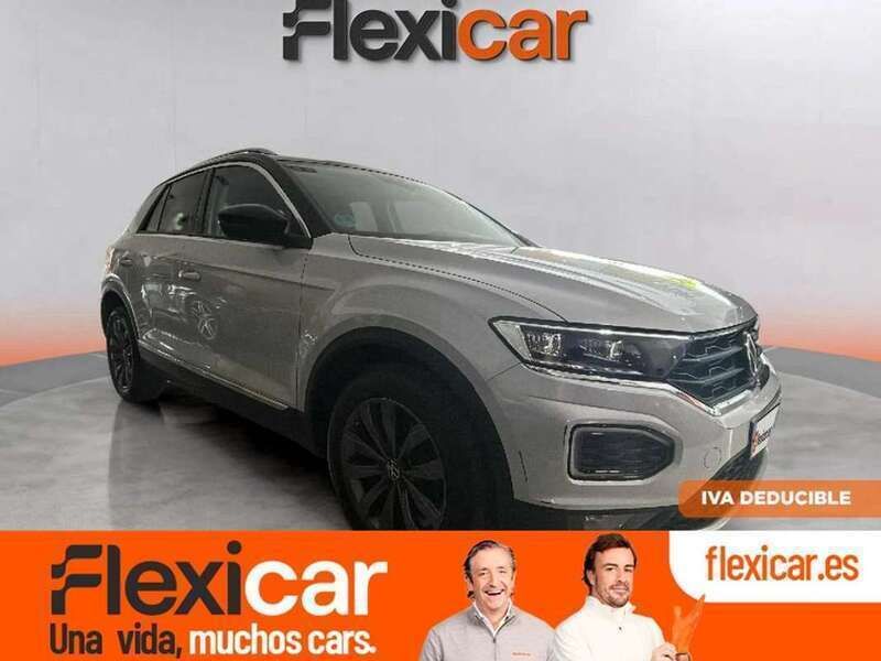 Amarillo Usado 2021 VW T-Roc Sportline SUV | 21.190 € (Precio justo) - Imagen 1/4