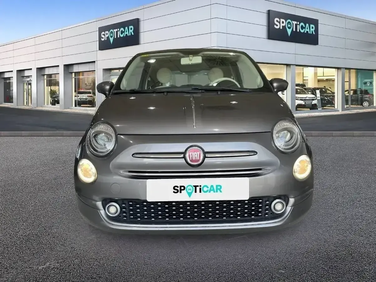 Usado Fiat 500 Lounge 69 CV (50 kW) 2019 Gris Utilitario