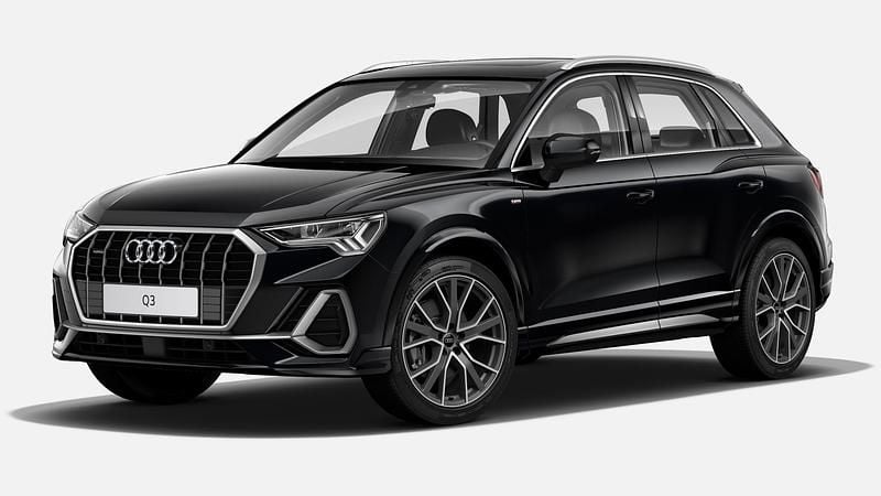 Negro Usado 2021 Audi Q3 SUV | 38.900 € (Caro) - Imagen 1/4