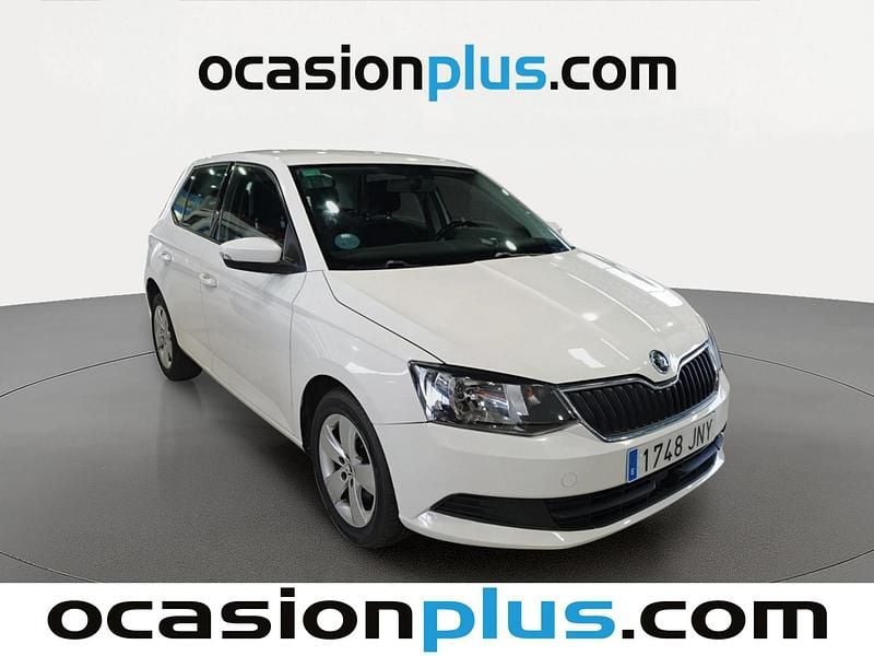 Usado Skoda Fabia Ambition 75 CV (55 kW) 2016 Blanco Utilitario