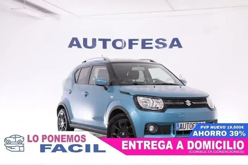 Begagnad Suzuki Ignis 90 HK (66 kW) 2017 Blå Sedan