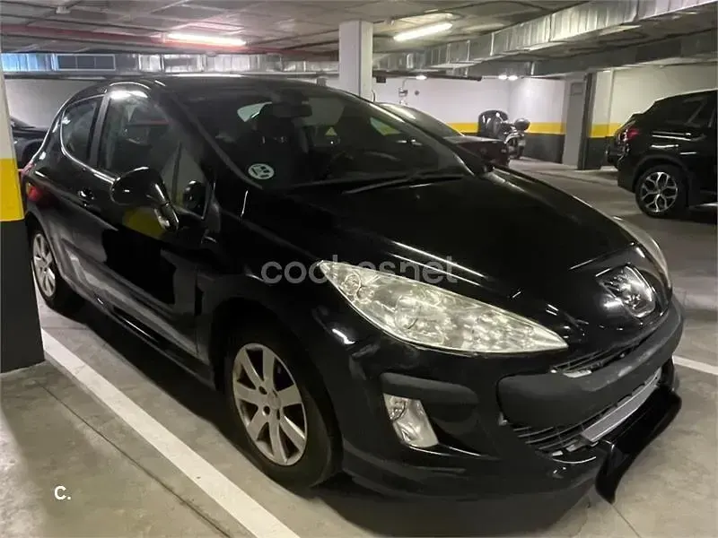 Usado Peugeot 308 Sport 110 CV (80 kW) 2008 Negro Berlina