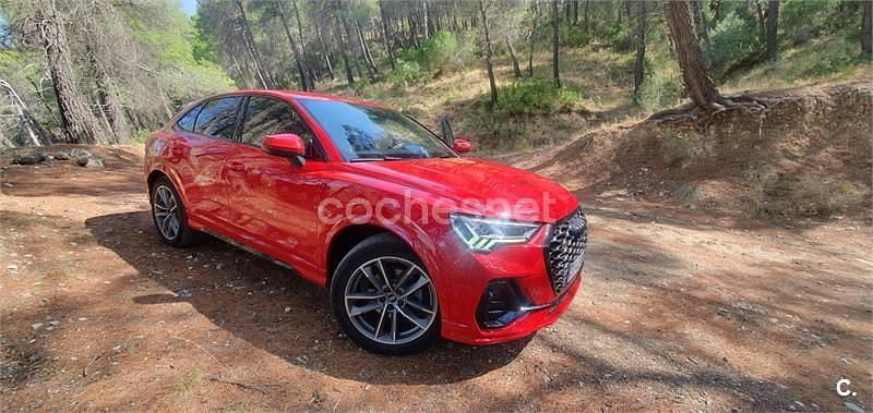 Usado Audi Q3 Sportback Comfort 150 CV (110 kW) 2022 Rojo SUV
