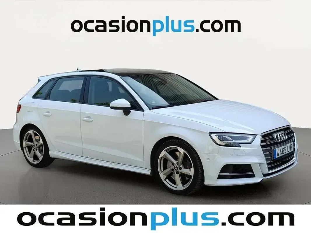 Usado Audi S3 Sportback S-Line 310 CV (228 kW) 2018 Blanco Utilitario