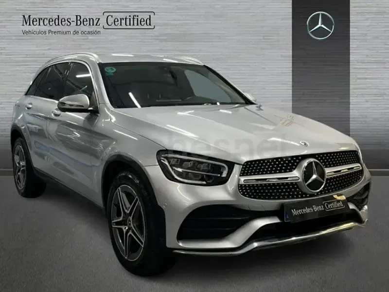 Usado Mercedes GLC200 163 CV (119 kW) 2022 Gris / plata SUV