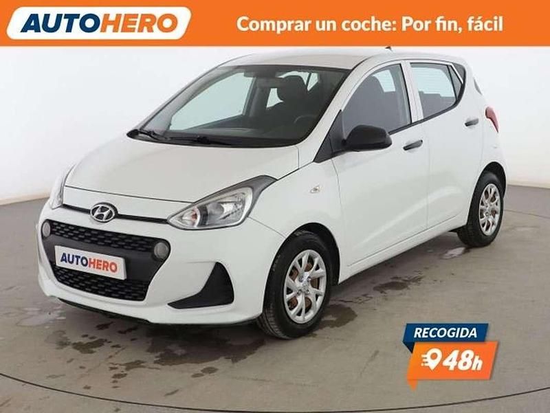 Blanco Usado 2017 Hyundai i10 Utilitario | 8094 € (Precio justo) - Imagen 1/3
