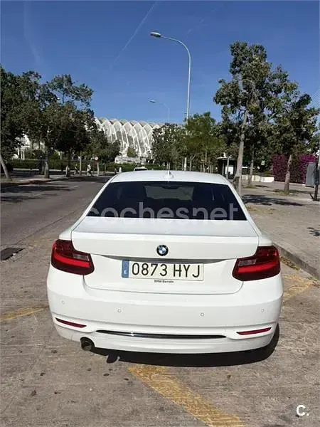 Usado BMW 218 Sport Line 143 CV (105 kW) 2014 Blanco Coupe