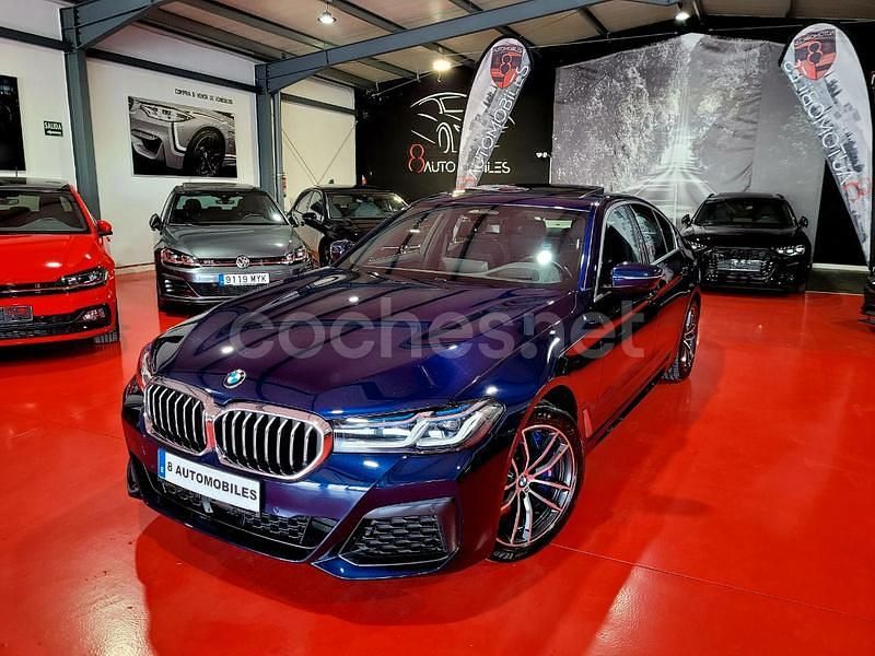 Azul Usado 2021 BMW 530 Berlina | 39.990 € (Caro) - Imagen 1/4