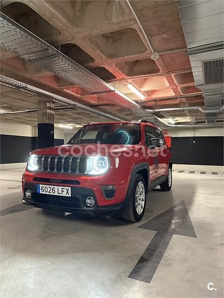 Rojo Usado 2020 Jeep Renegade Limited SUV | 15.200 € (Precio justo) - Imagen 1/4