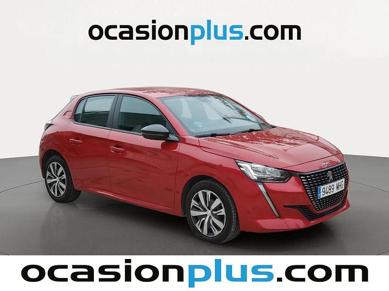 Usado Peugeot 208 Active 100 CV (73 kW) 2023 Rojo Utilitario