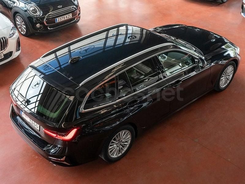 Usado BMW 320 Luxury Line 190 CV (139 kW) 2019 Negro Familiar