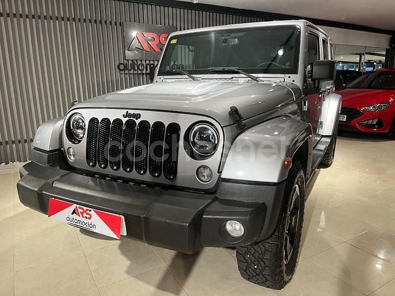 Usado Jeep Wrangler Unlimited 200 CV (147 kW) 2014 Gris / plata SUV