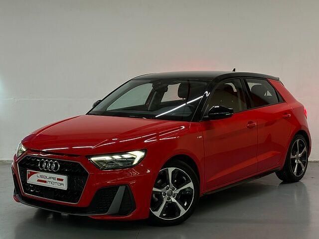 Usado Audi A1 S-Line 116 CV (85 kW) 2019 Rojo Utilitario