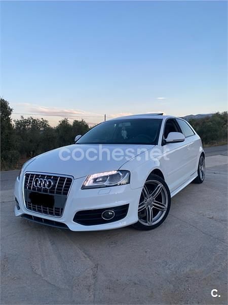 Usado Audi A3 105 CV (77 kW) 2008 Blanco Berlina