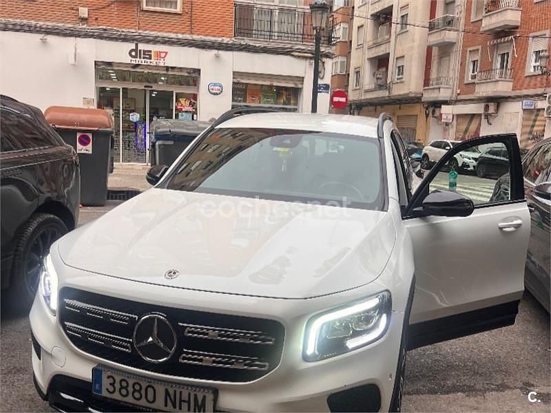 Usado Mercedes GLB200 150 CV (110 kW) 2020 Blanco SUV