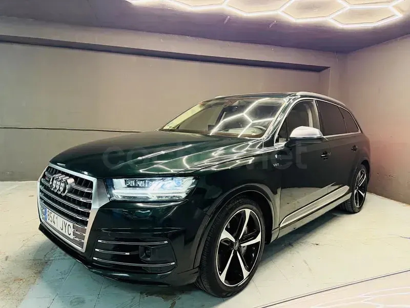 Usado Audi SQ7 Premium 435 CV (319 kW) 2017 Verde SUV