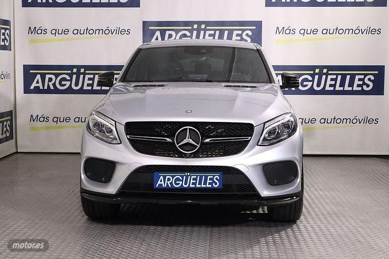 Usado Mercedes GLE350 AMG line 258 CV (189 kW) 2016 Plateado Coupe