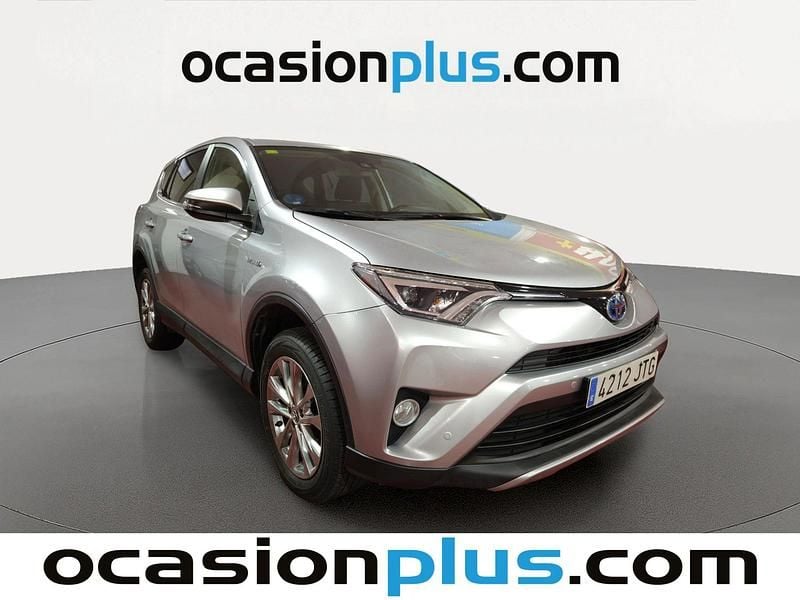 Usado Toyota RAV4 Hybrid Advance 197 CV (144 kW) 2016 Gris plata SUV