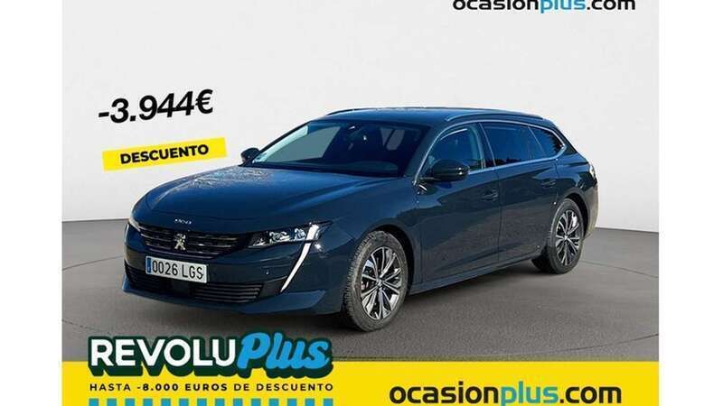 Azul Usado 2020 Peugeot 508 Allure Familiar | 18.046 € (Buen precio) - Imagen 1/4