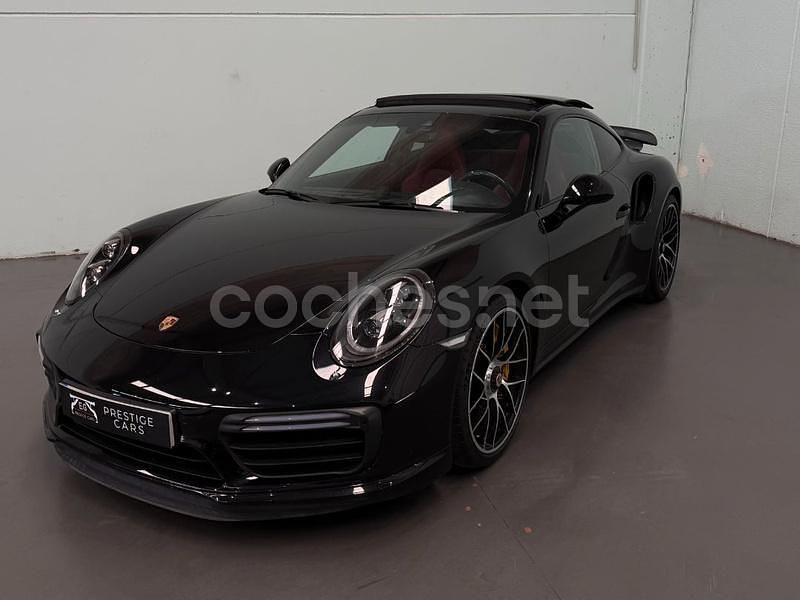 Negro Usado 2017 Porsche 911 Turbo S Coupe | 165.990 € - Imagen 1/4