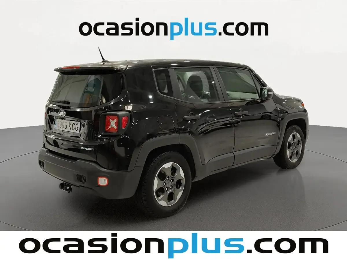 Usado Jeep Renegade Sport 110 CV (80 kW) 2017 Negro SUV
