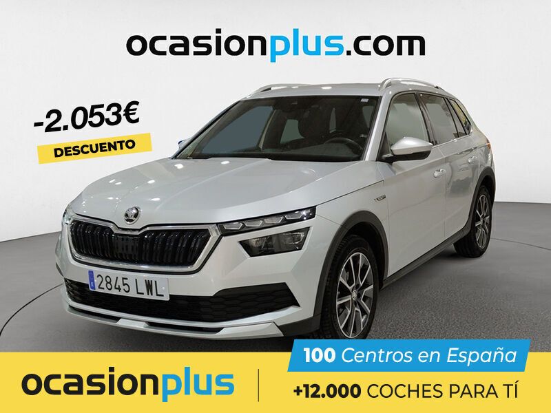 Gris / plata Usado 2022 Skoda Kamiq SUV | 21.990 € (Un poco caro) - Imagen 1/4