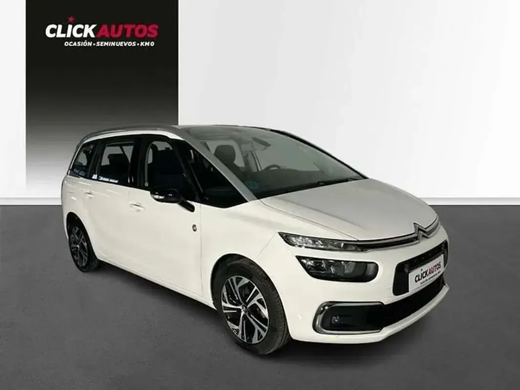 Usado Citroën C4 131 CV (96 kW) 2022 Blanco Monovolumen