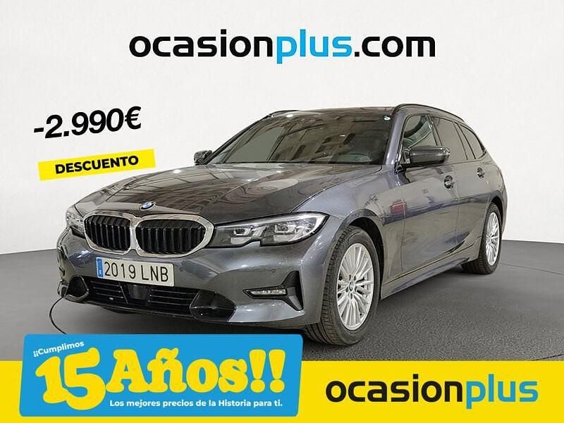 Gris Usado 2021 BMW 318 Familiar | 26.290 € (Precio justo) - Imagen 1/4