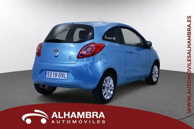 Usado Ford Ka Titanium 69 CV (50 kW) 2010 Azul Utilitario