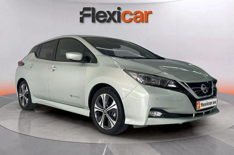 Beige Usado 2018 Nissan Leaf Tekna Utilitario | 10.990 € (Buen precio) - Imagen 1/4