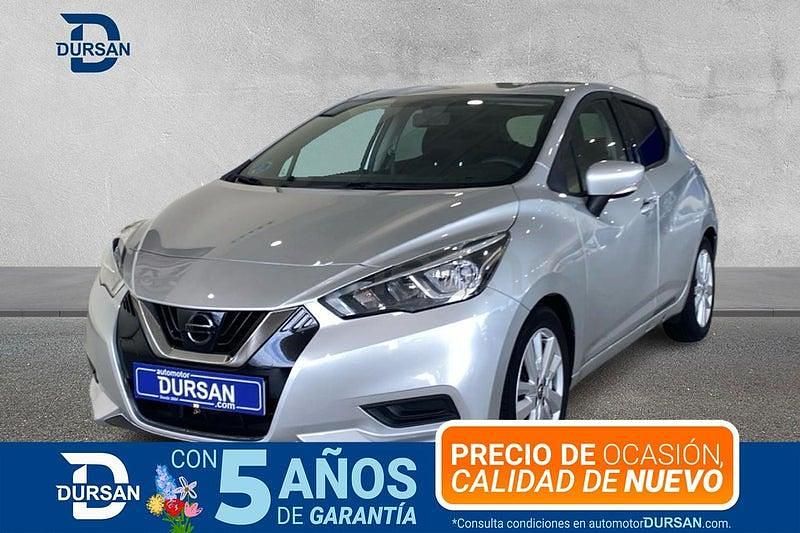 Usado Nissan Micra Acenta 100 CV (73 kW) 2019 Gris / plata Utilitario