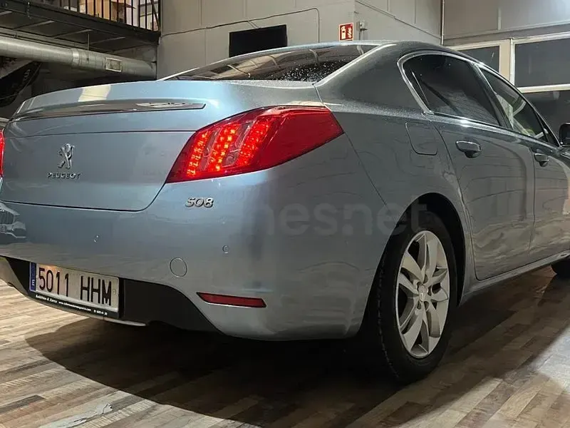 Usado Peugeot 508 Allure 163 CV (119 kW) 2012 Azul Berlina