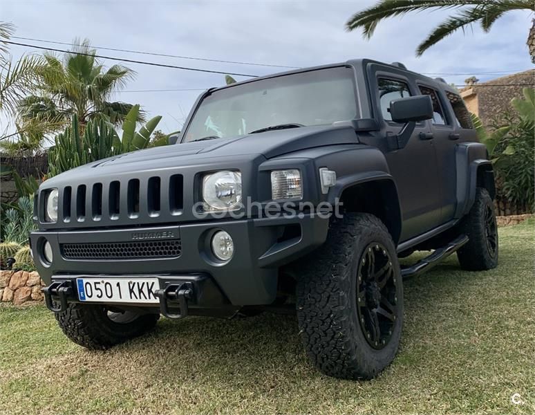 Gris / plata Usado 2009 Hummer H3 SUV | 24.500 € - Imagen 1/4
