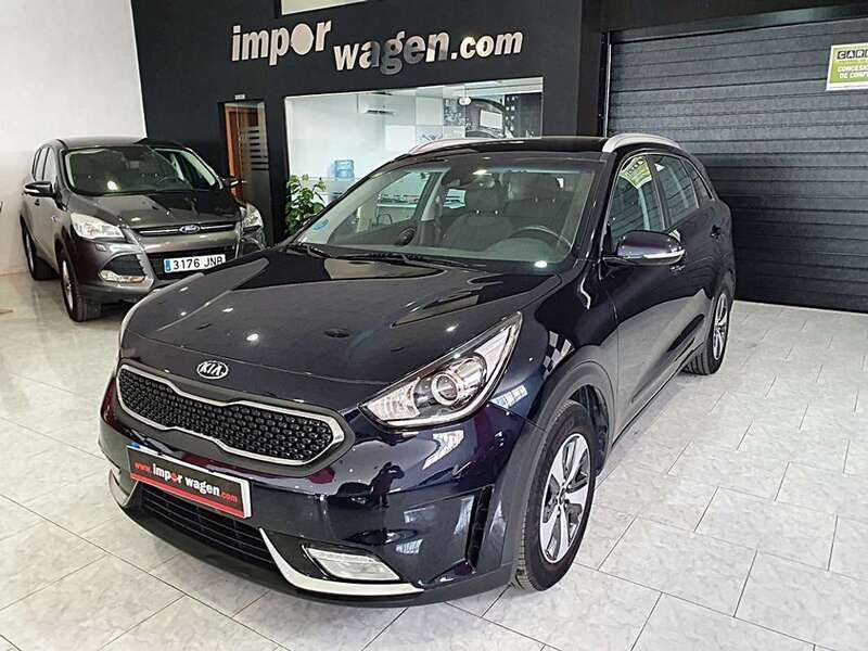 Negro Usado 2017 Kia Niro SUV | 12.500 € (Precio justo) - Imagen 1/4